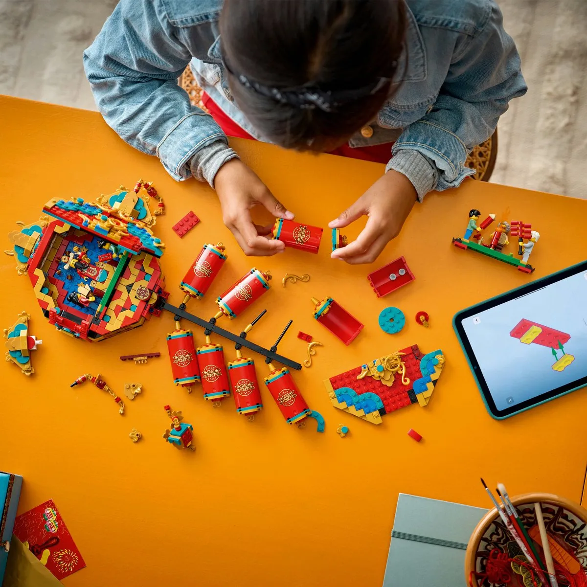 LEGO Chinees Nieuwjaar 80118 Geluksvuurwerk - 1039 Stukken