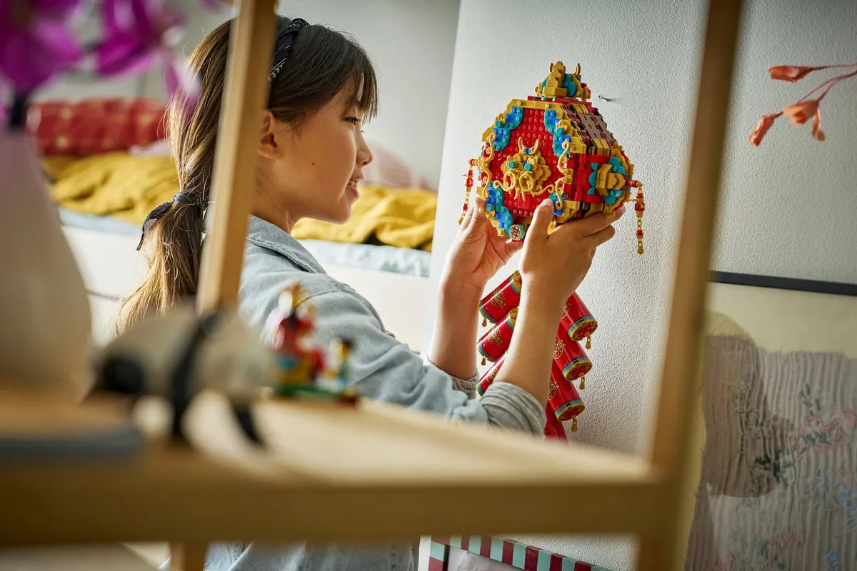 LEGO Chinees Nieuwjaar 80118 Geluksvuurwerk - 1039 Stukken