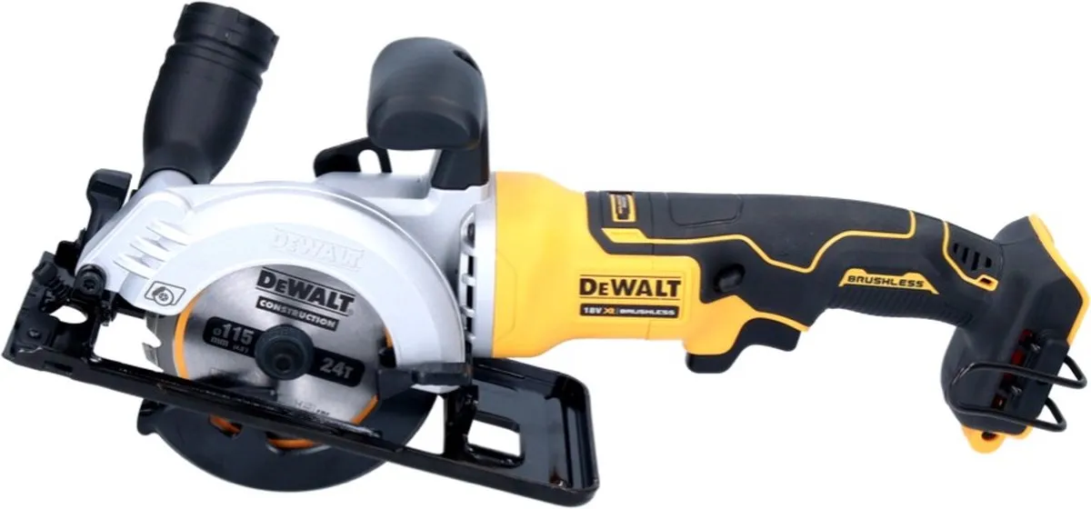 DeWalt DCS 571 M2 accucirkelzaag 18 V 115 mm borstelloos + 2x accu 4.0 Ah + lader + TSTAK
