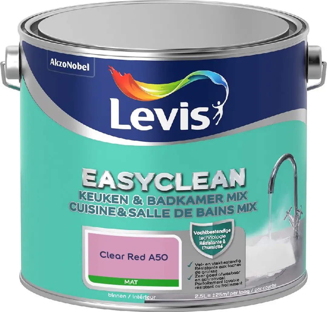 Levi's Easyclean Mengverf Clear Red A50