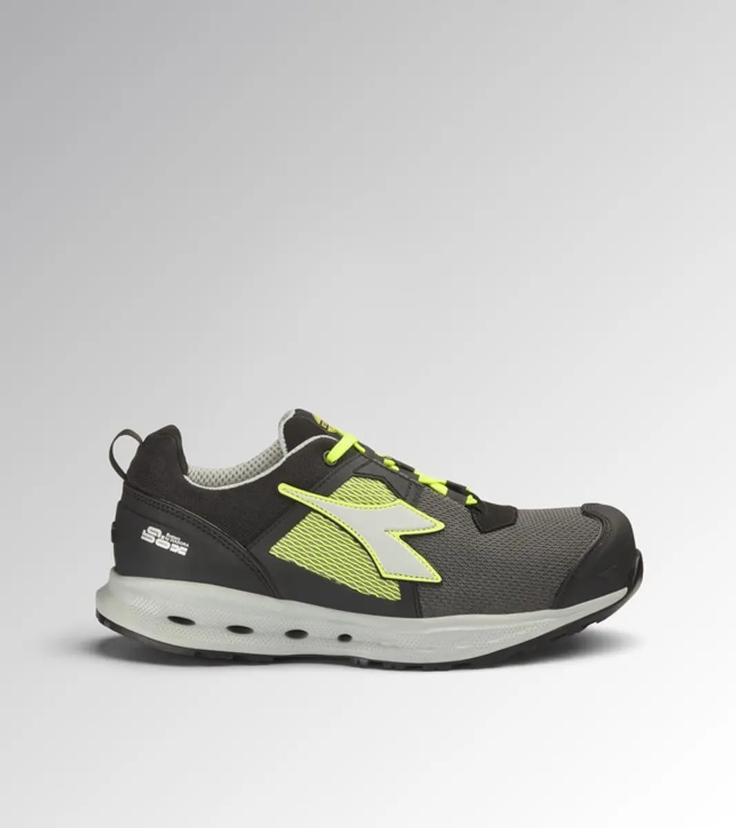 Diadora GLOVE A.BOX LOW GH S1PS HRO ESD BLACK/YE FLUO 37