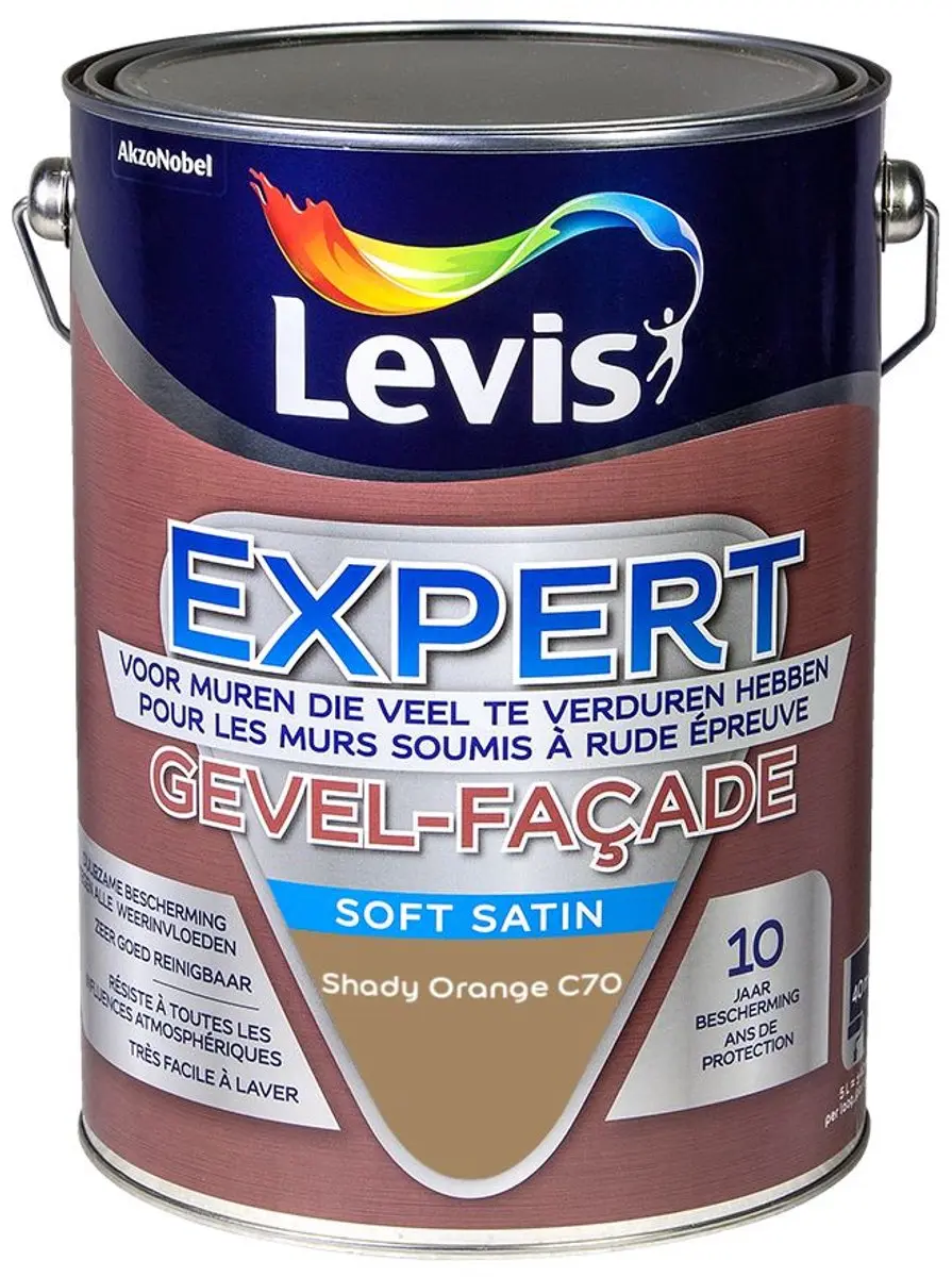 Levi's Expert Gevel Mix Shady Orange C70 Mengverf 5L