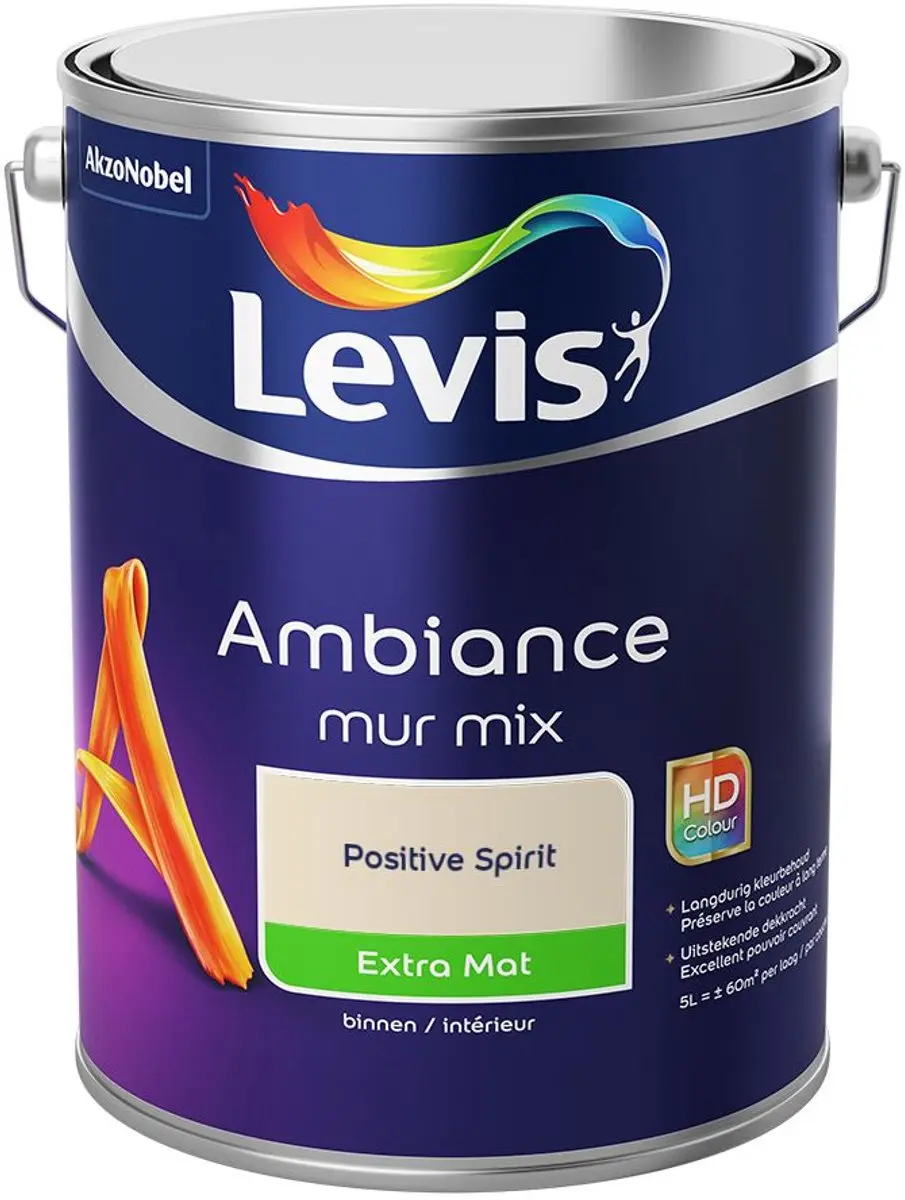 Levi's Ambiance Mur Extra Mat Mix Mengverf 5L