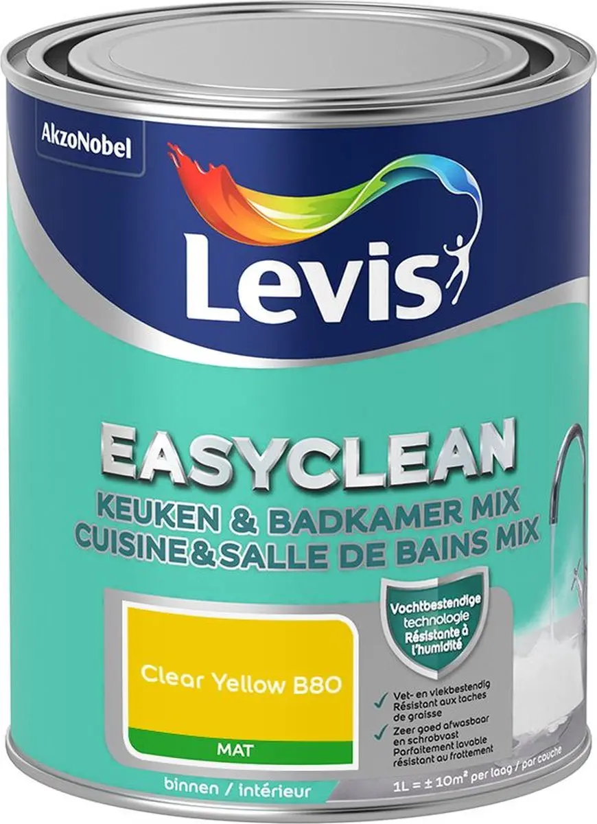 Levi's Easyclean Mengverf Clear Yellow B80
