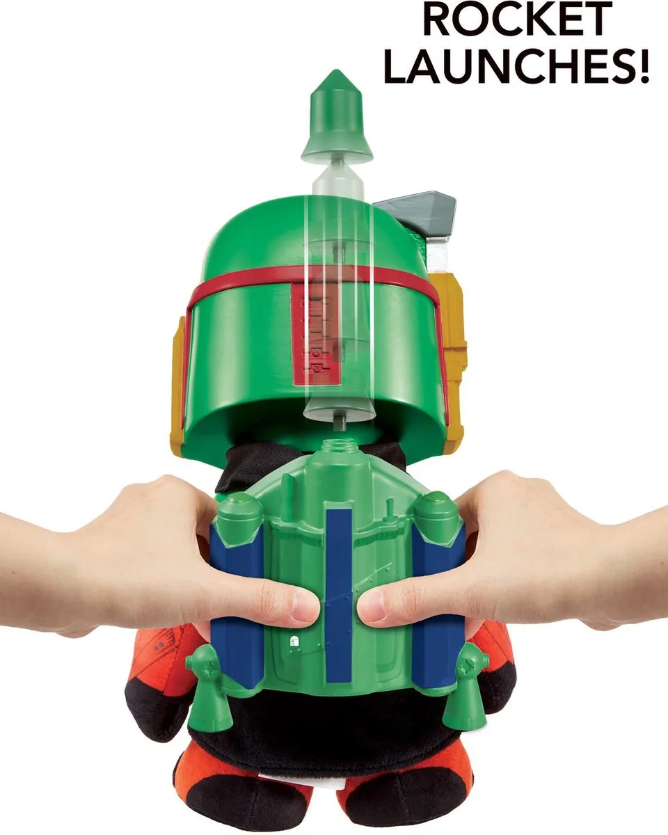 Mattel Star Wars Boba Plush Function Actiefiguur - 3x AAA