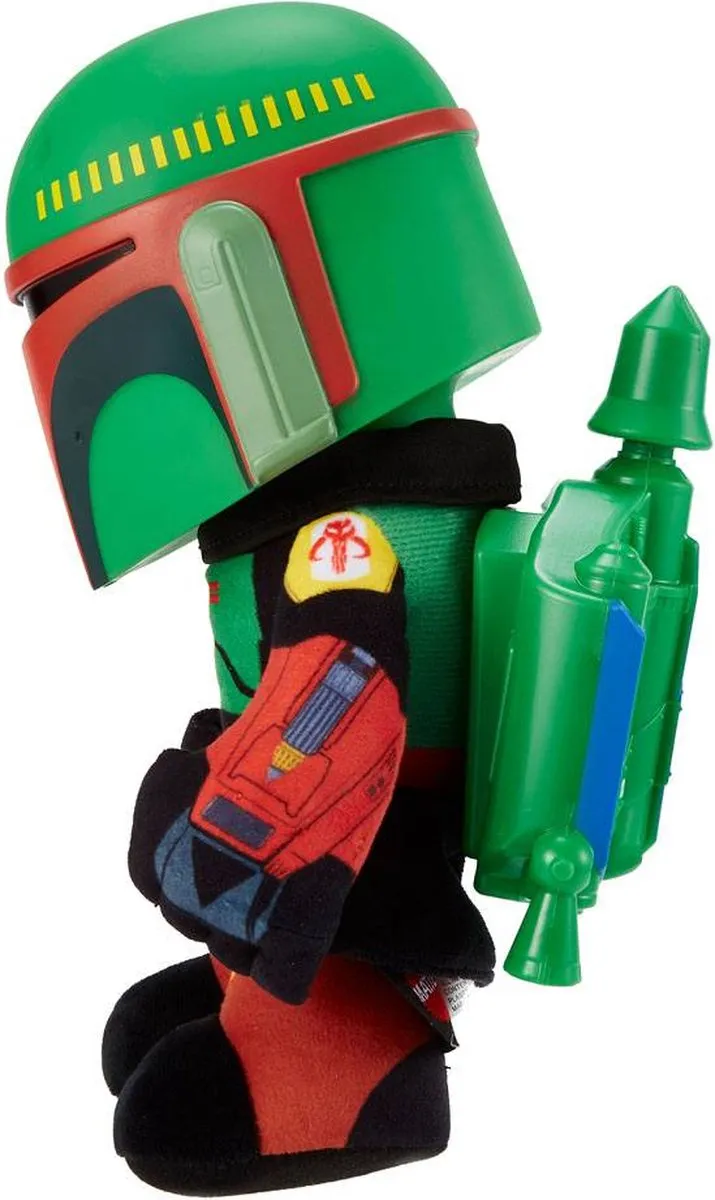 Mattel Star Wars Boba Plush Function Actiefiguur - 3x AAA