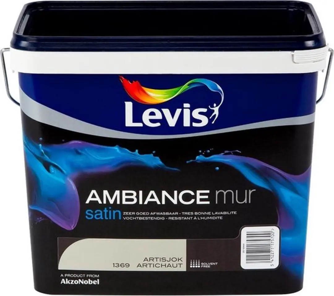 Levis Ambiance Muurverf - Satin - Artisjok - 5L