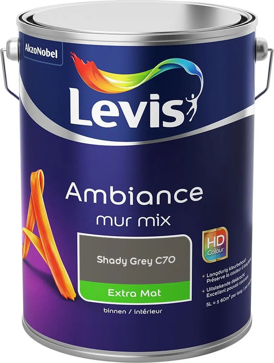 Levi's Ambiance Mur Extra Mat Mix 5L
