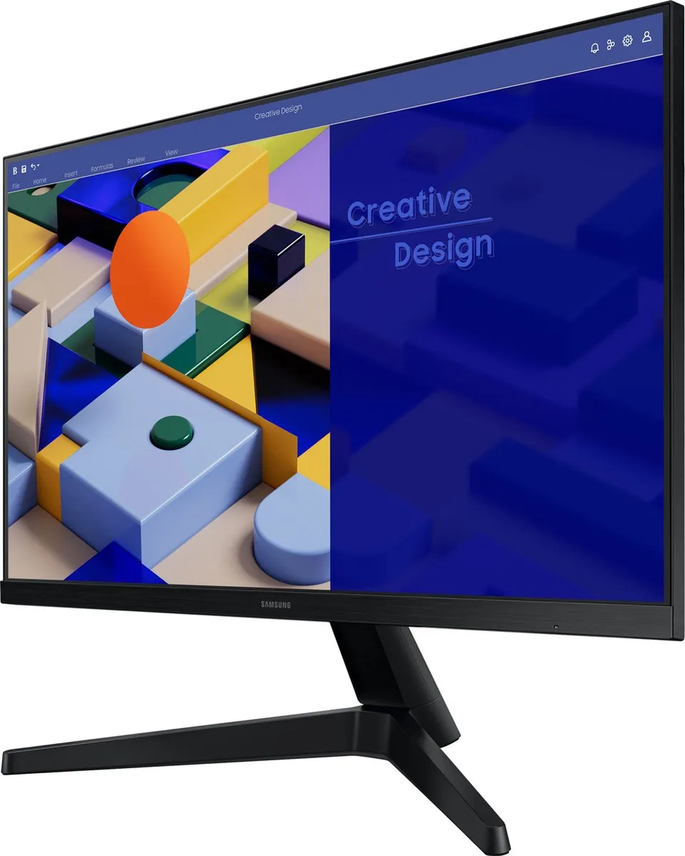Samsung LS24C310EAU Monitor 24" Full HD - 75Hz - Zwart