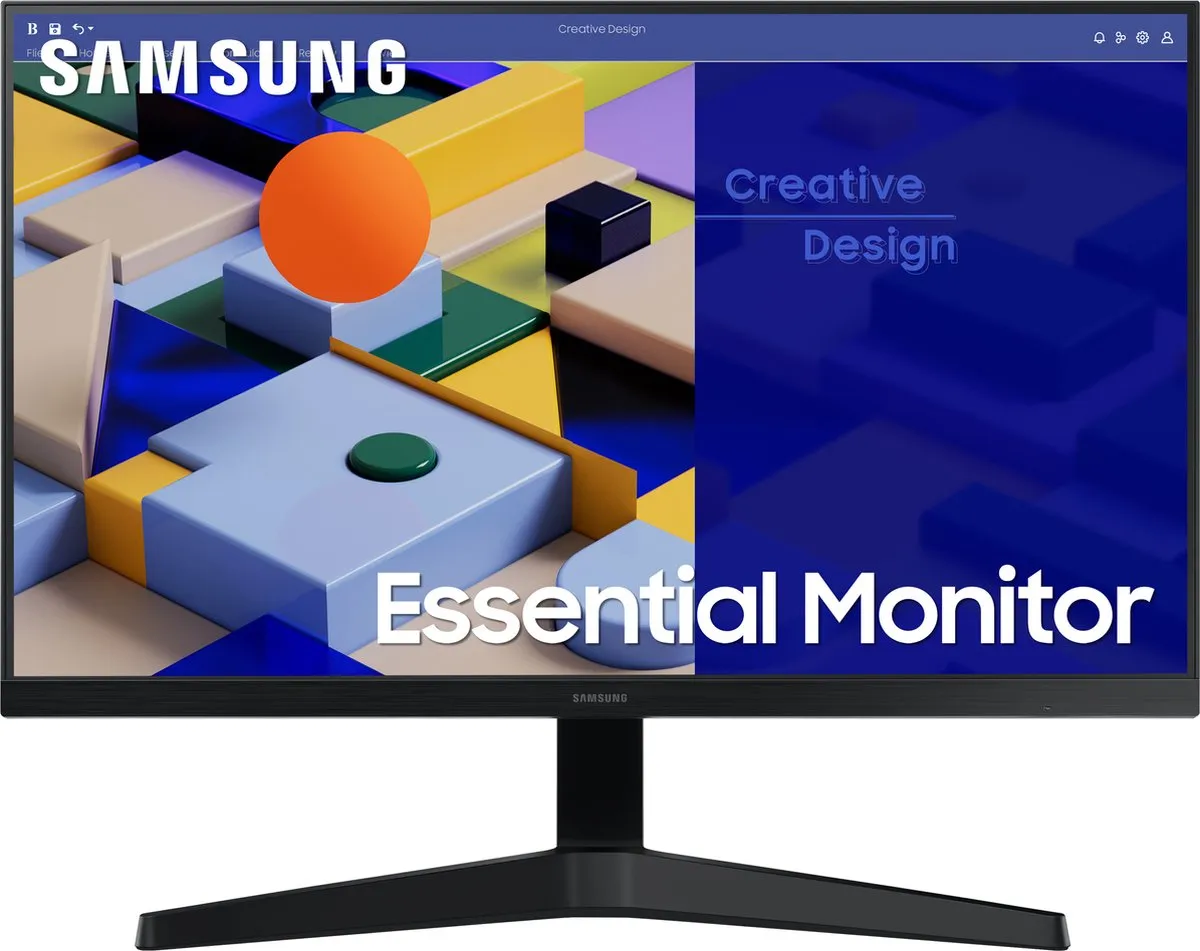 Samsung LS24C310EAU Monitor 24" Full HD - 75Hz - Zwart