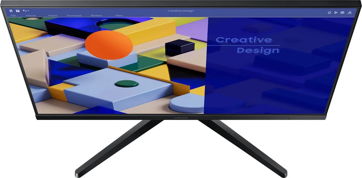 Samsung LS24C310EAU Monitor 24" Full HD - 75Hz - Zwart