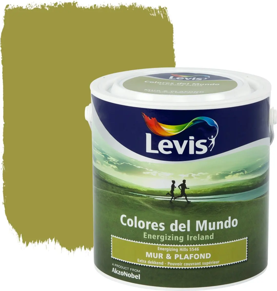 Levi's Colores del Mundo Energizing Hills Muurverf