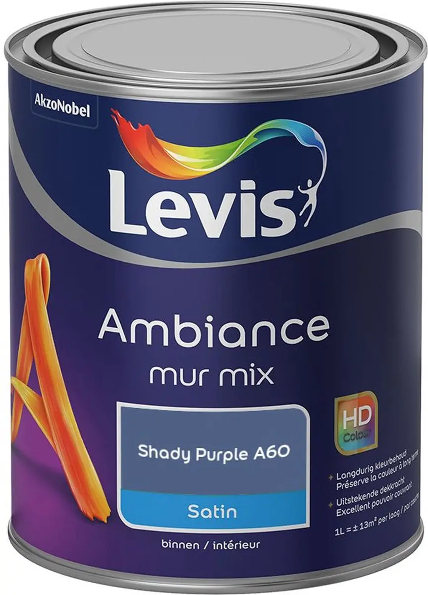 Levi's Ambiance Mur Satin Mix Mengverf 1L