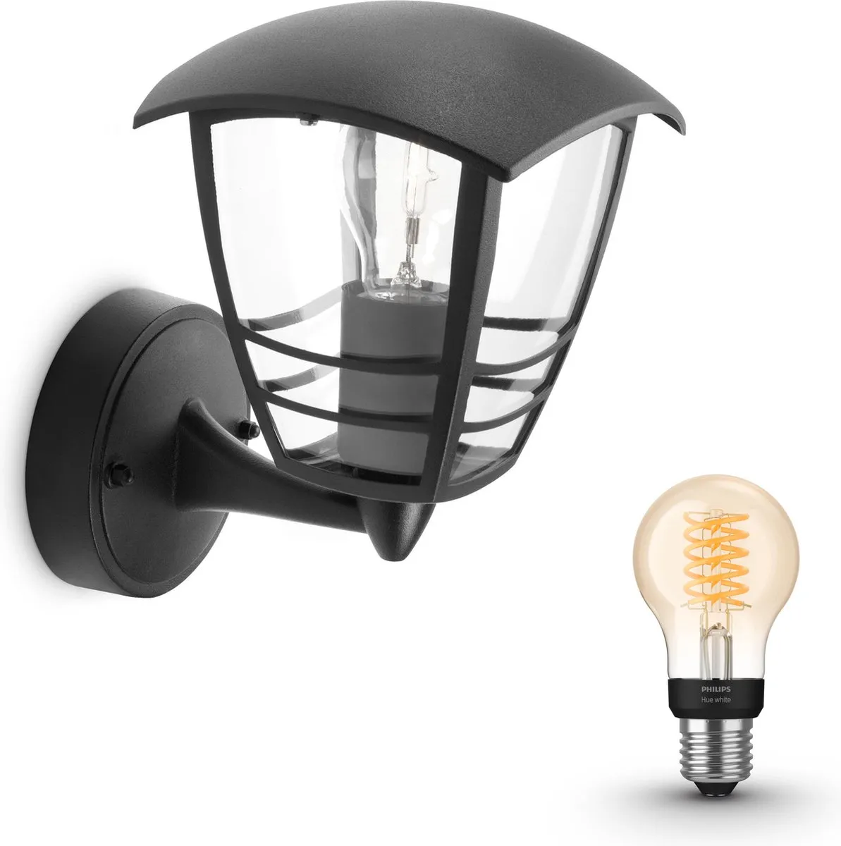 Philips Hue Creek Wandlamp Opwaarts Zwart