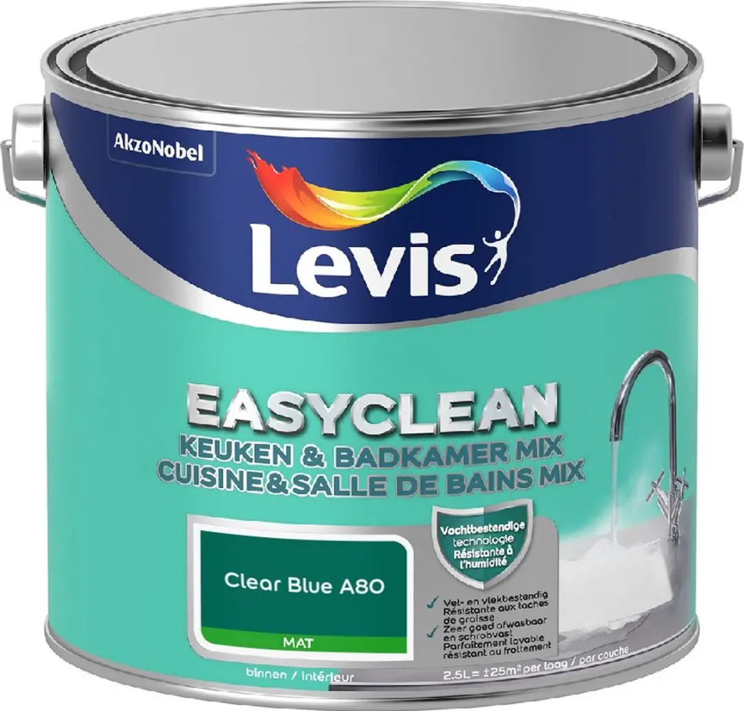 Levi's Easyclean Mengverf Clear Blue A80