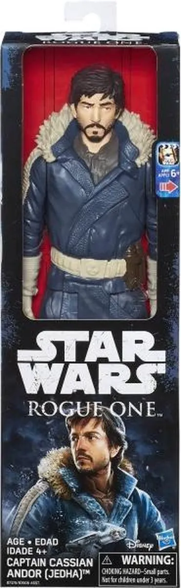Disney Star Wars Rogue One Cassian Andor Pop - Blauw/Zwart/Grijs