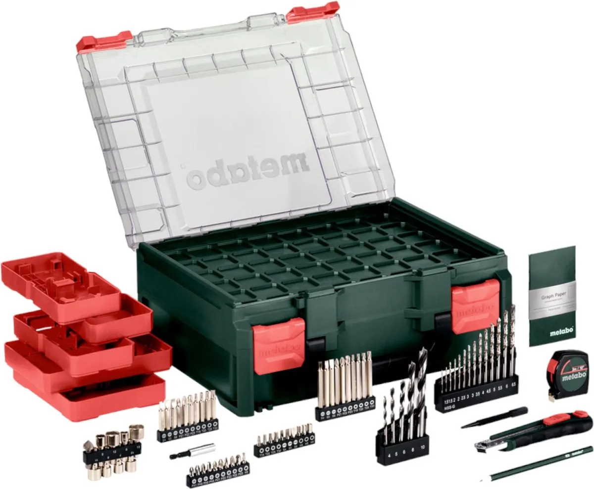 Metabo BS 18 Set - 2x 18V 2.0Ah Accu Boorschroevendraaier