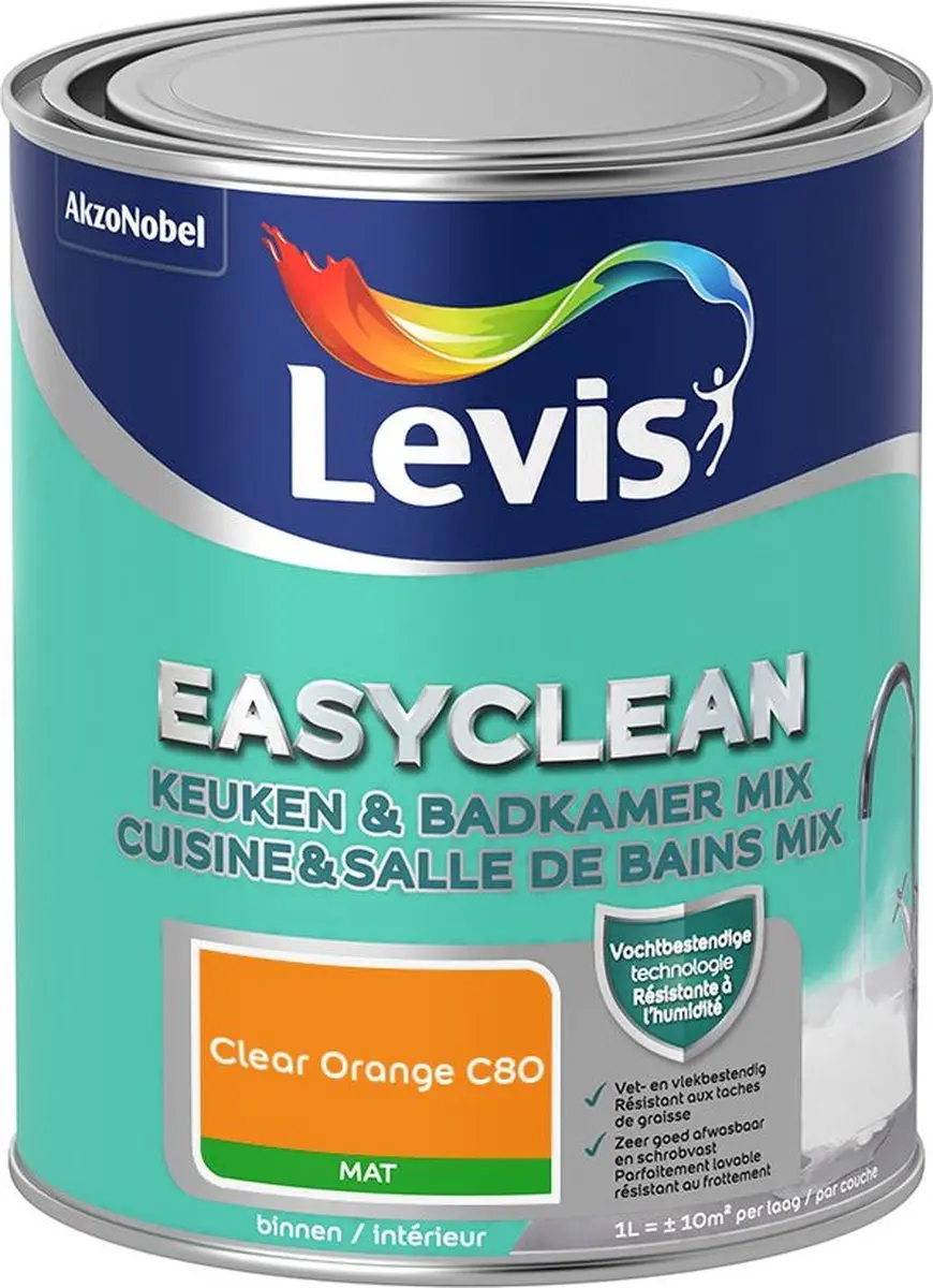 Levi's Easyclean Mengverf Clear Orange C80