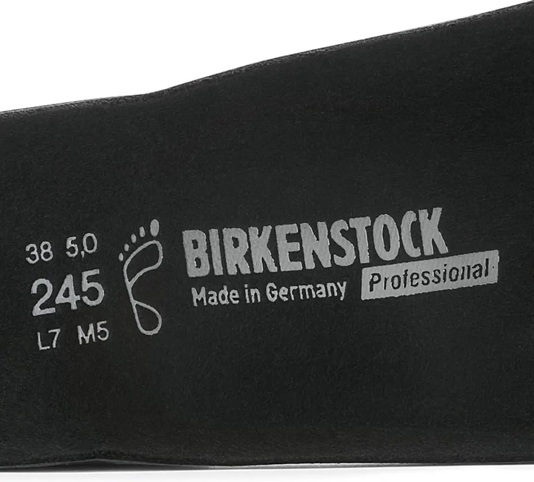 Birkenstock Profi Birki Inlegzool 71210 - Zwart