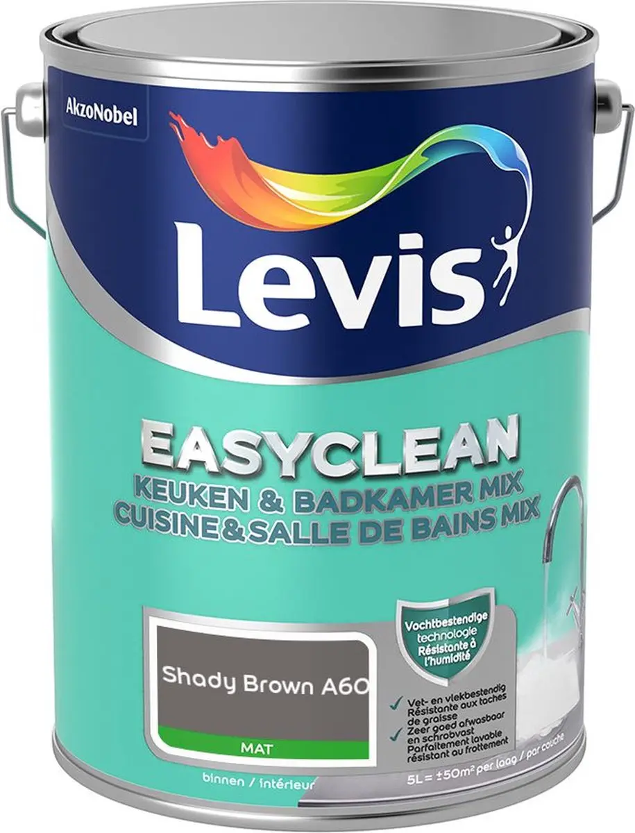 Levi's Easyclean Mengverf Shady Brown A60