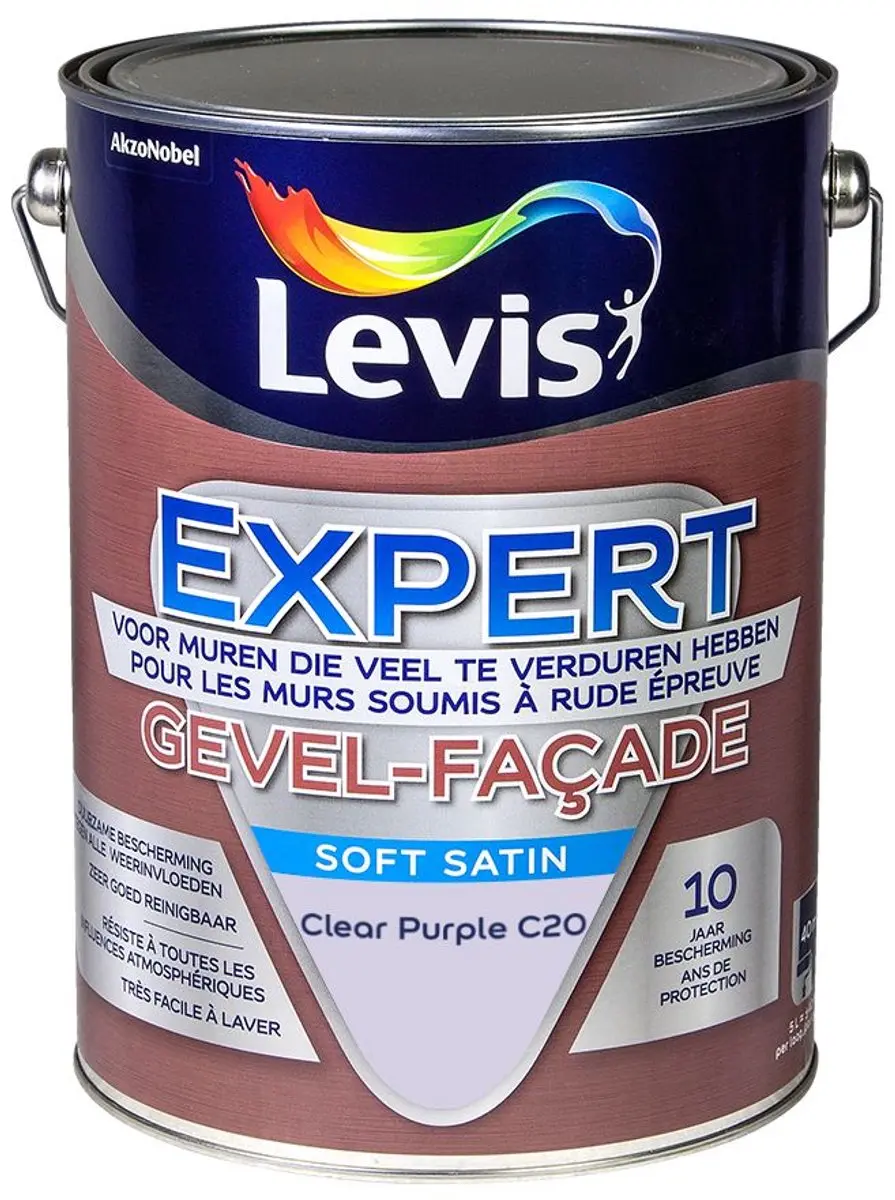 Levi's Expert Gevel Mix Clear Purple C20 Mengverf 5L