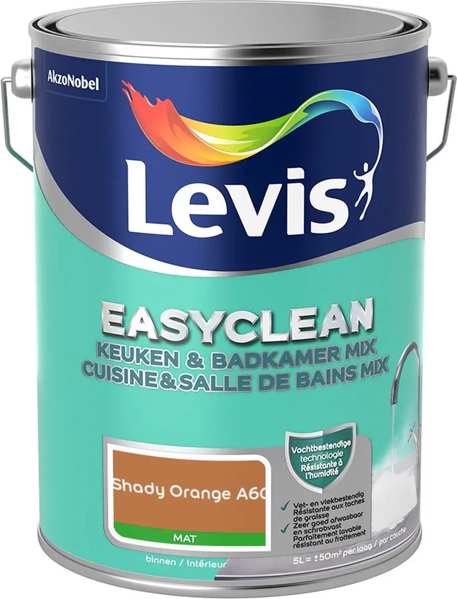 Levi's Easyclean Mengverf Shady Orange A60