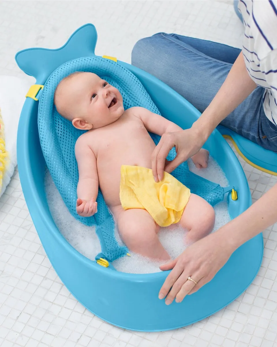Skip Hop Moby Smart Sling 3-in-1 Badje - 0 maanden - Blauw