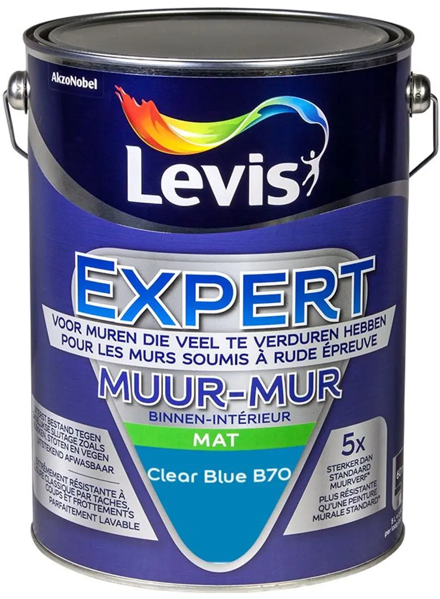 Levi's Expert Muurverf Clear Blue B70