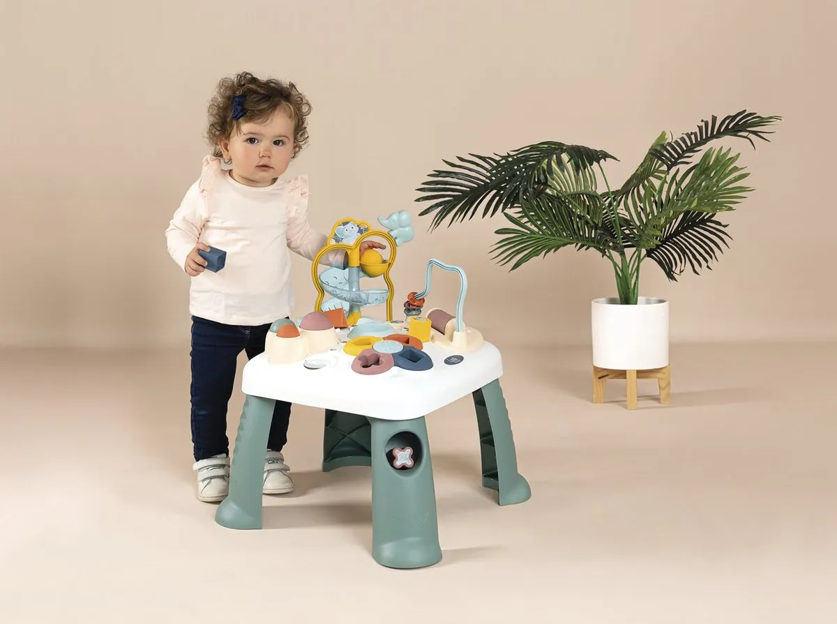 Smoby Little Smoby Activiteitentafel Groen - met sorteerder, telraam & klankpiano's