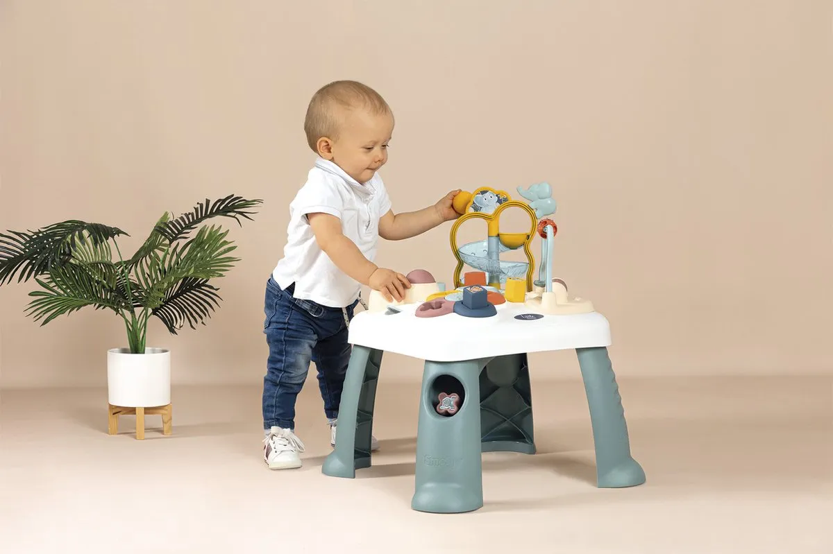 Smoby Little Smoby Activiteitentafel Groen - met sorteerder, telraam & klankpiano's
