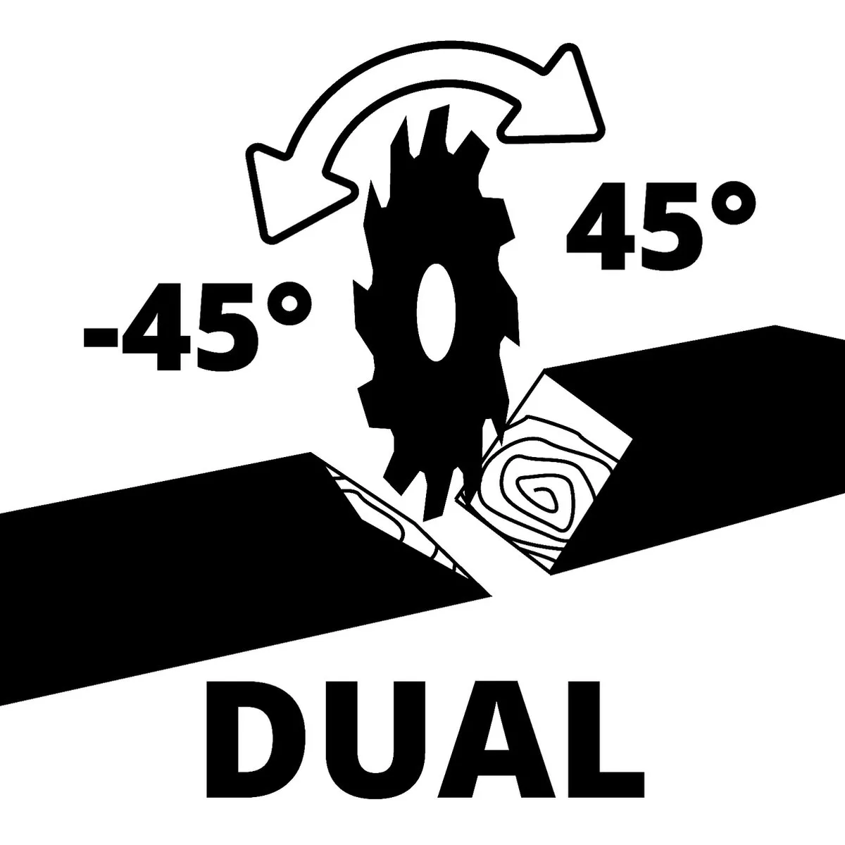 Einhell TE-SM 8 L Dual Radiaal Afkort-/Verstekzaag 1800W - 216mm - Met laser - afbeelding 6 van 6