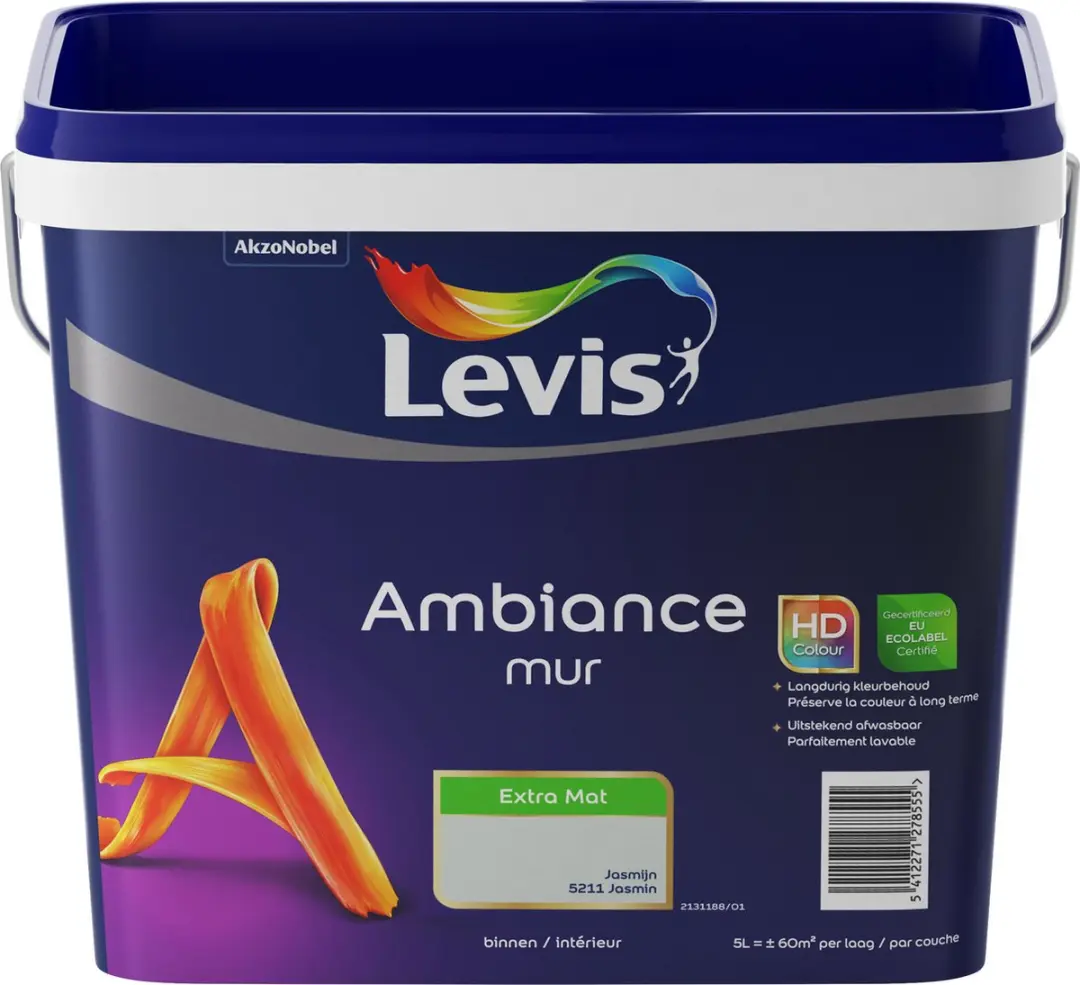 Levi's Ambiance Mur Extra Mat Jasmijn 5L