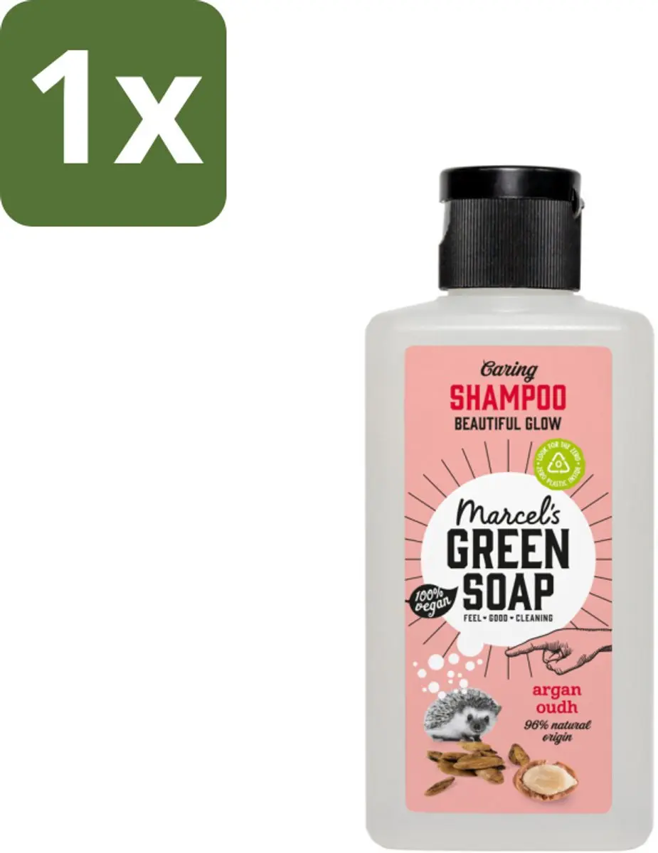 Marcel's Green Soap Shampoo Caring Argan & Oudh 100ml
