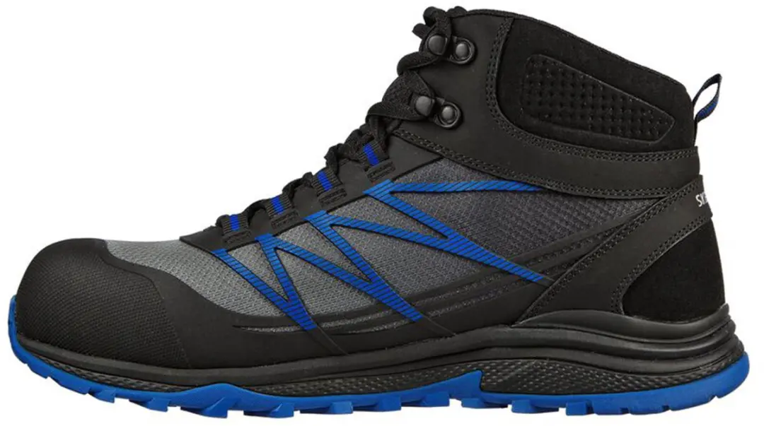 Skechers PUXAL FIRMLE Heren Werkschoenen - Zwart/Blauw