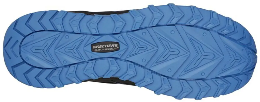 Skechers PUXAL FIRMLE Heren Werkschoenen - Zwart/Blauw