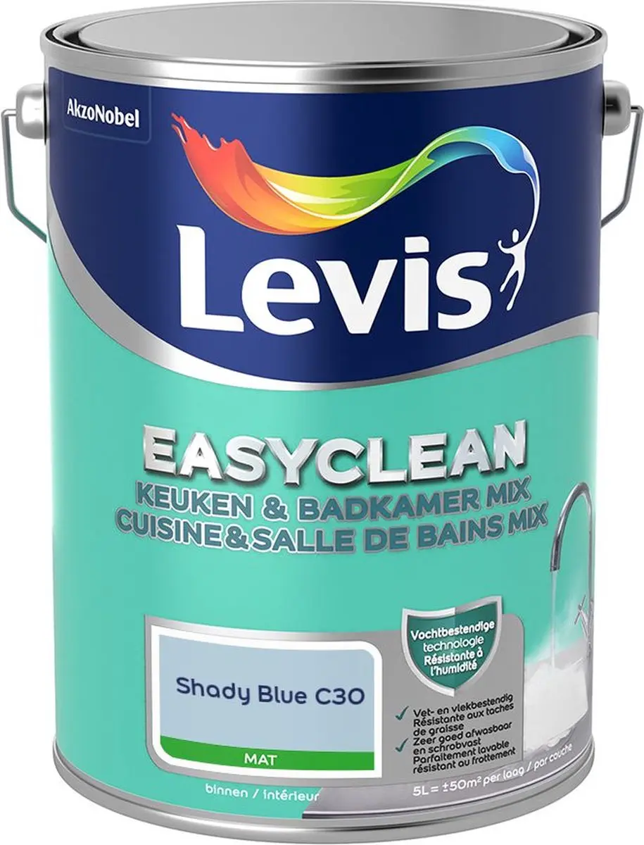 Levi's Easyclean Mengverf Shady Blue C30