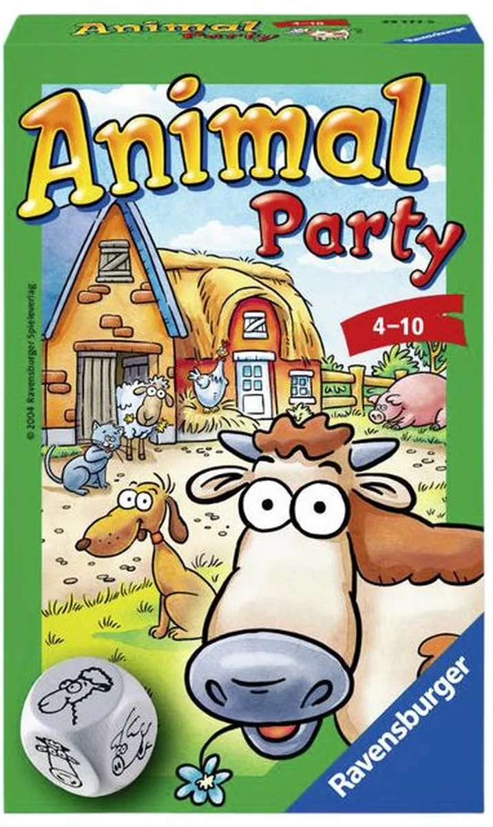 Ravensburger Animal Party Kaartspel 231775 - afbeelding 6 van 6