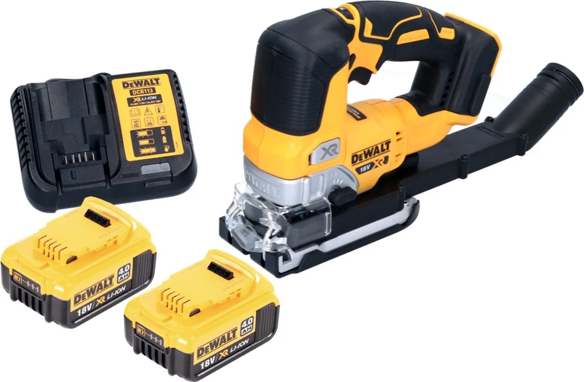 DeWalt DCS 334 M2 Pendelzaag - 18V - 2x 4,0Ah Accu