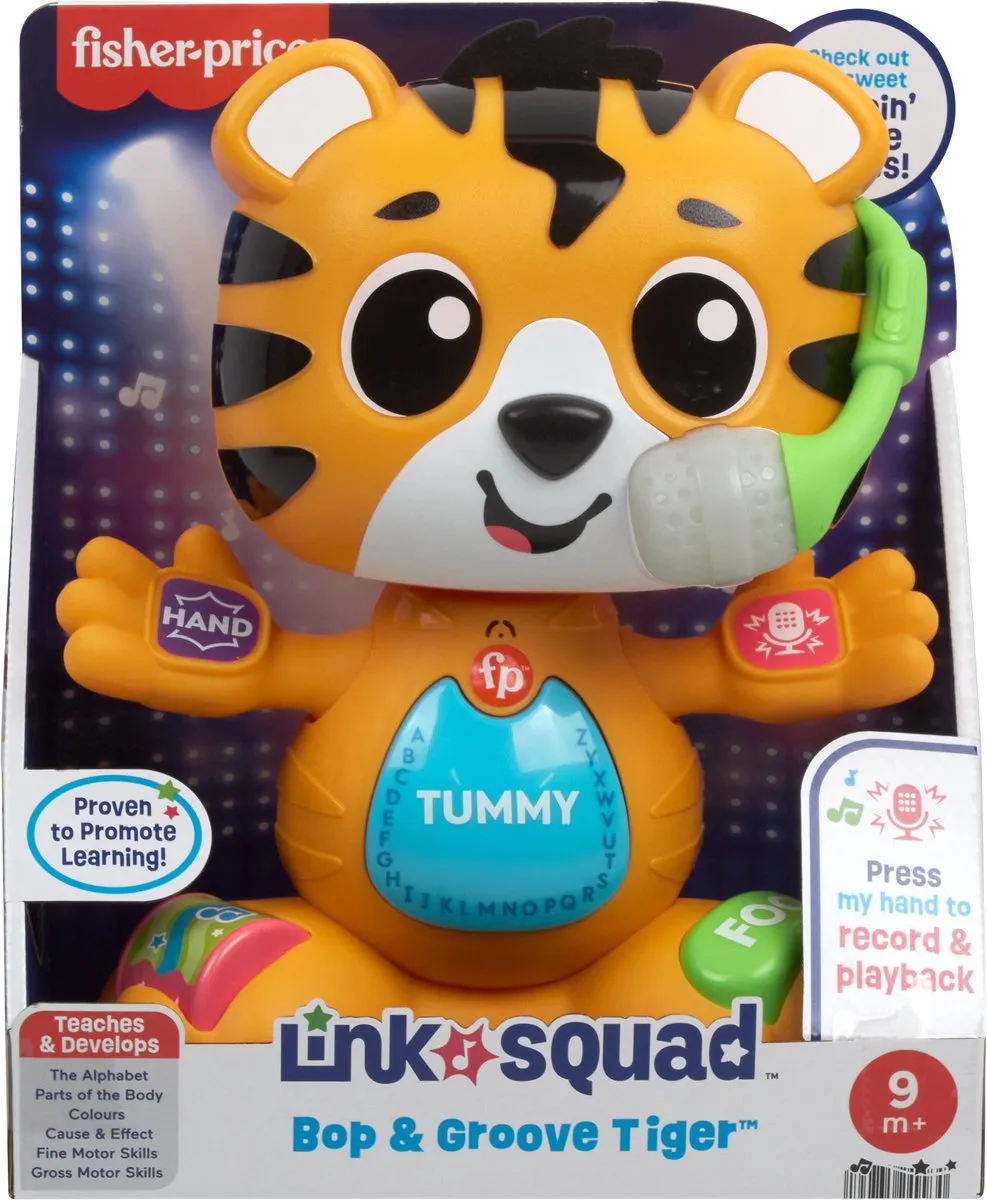 Fisher-Price Interactieve Leer Tijger - Multicolor