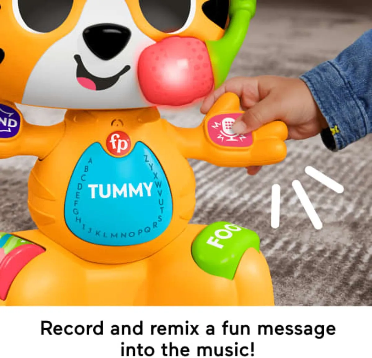 Fisher-Price Interactieve Leer Tijger - Multicolor