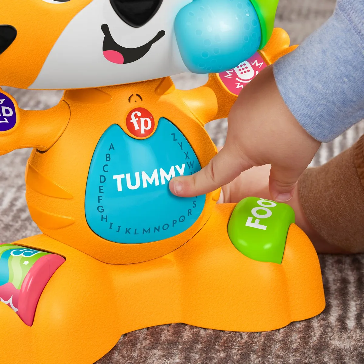 Fisher-Price Interactieve Leer Tijger - Multicolor - afbeelding 6 van 6