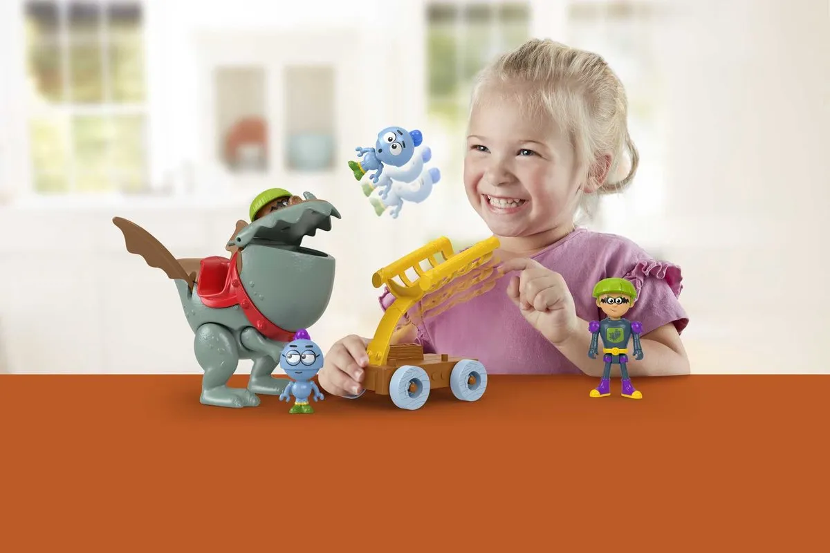 Fisher-Price Gus the Itsy Bitsy Knight Katapult Draak
