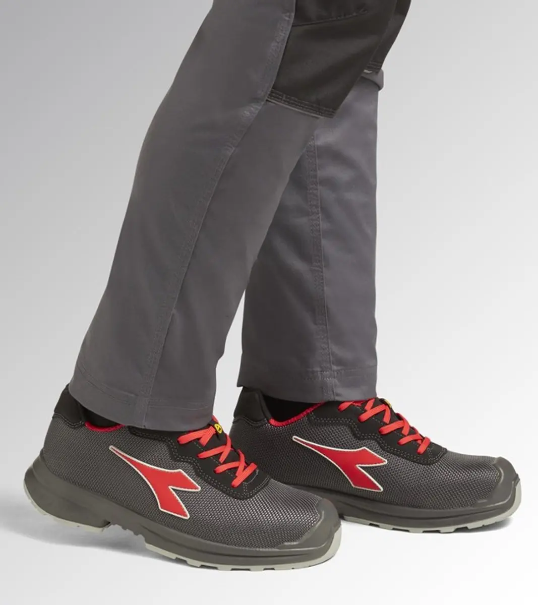 Diadora Flash Low S3S ESD Werkschoenen 35 - Stormgrijs