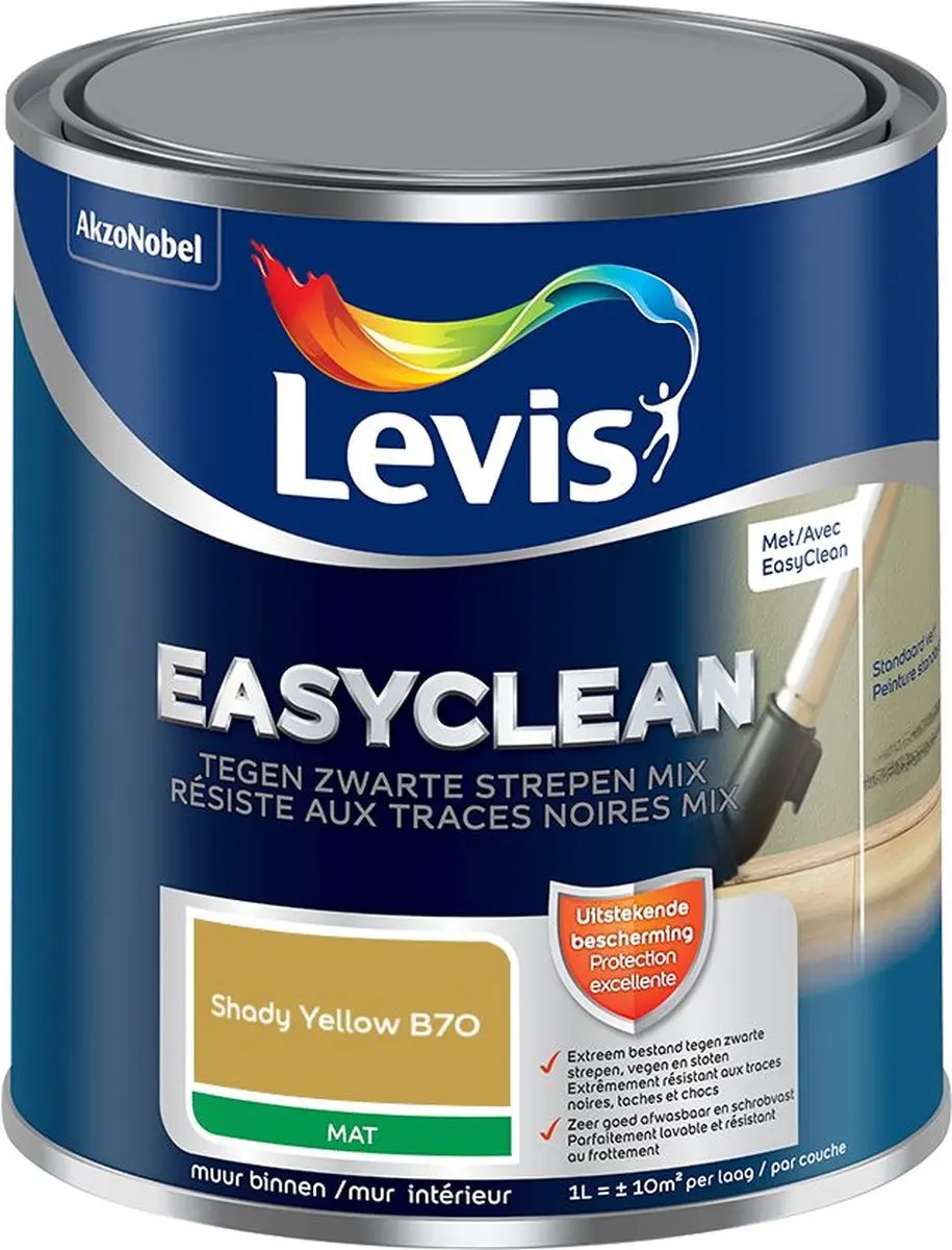 Levi's Easyclean Tegen Zwarte Strepen Mengverf 1L