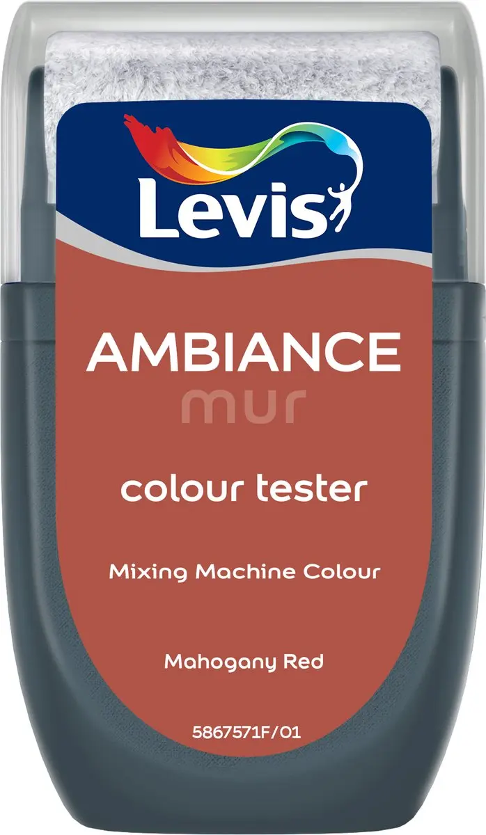Levi's Ambiance Mur Tester Mahogany Red 30ml