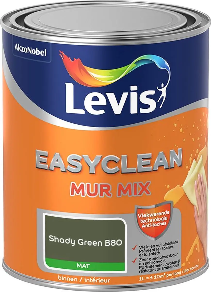 Levi's Easyclean Mur Mat Mix Shady Green B80