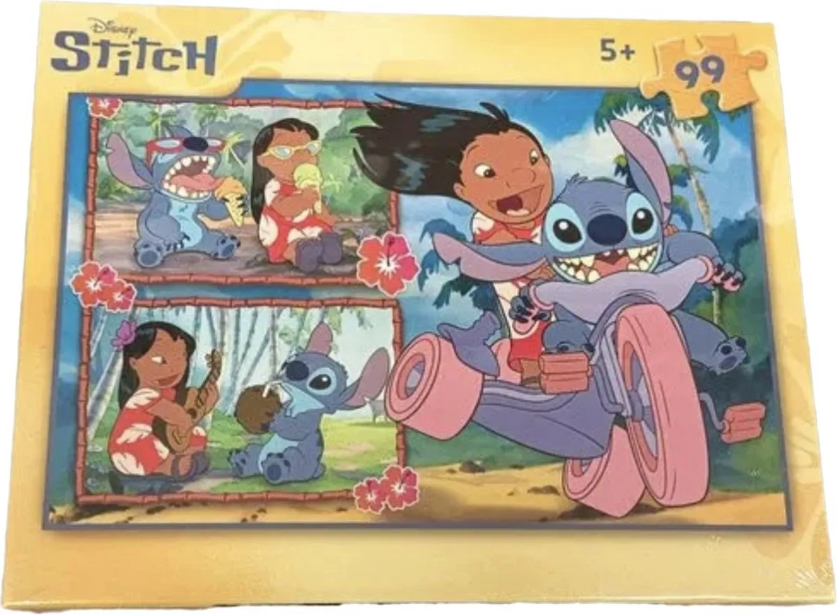 Clementoni Disney Lilo & Stitch Legpuzzel 50 Stuks - 33x21cm