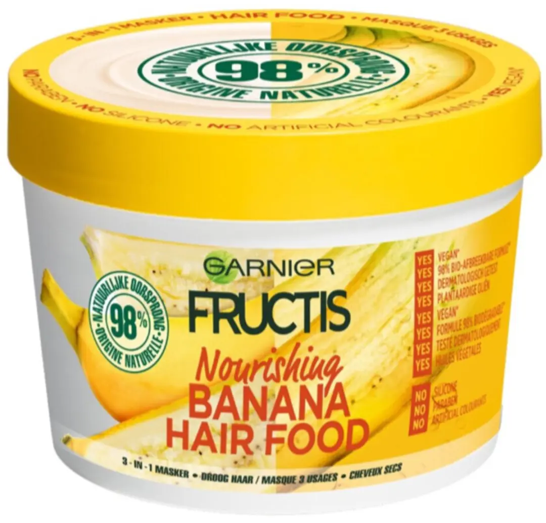 Garnier Fructis Hair Food Banana Haarmasker 400ml - 20 Stuks