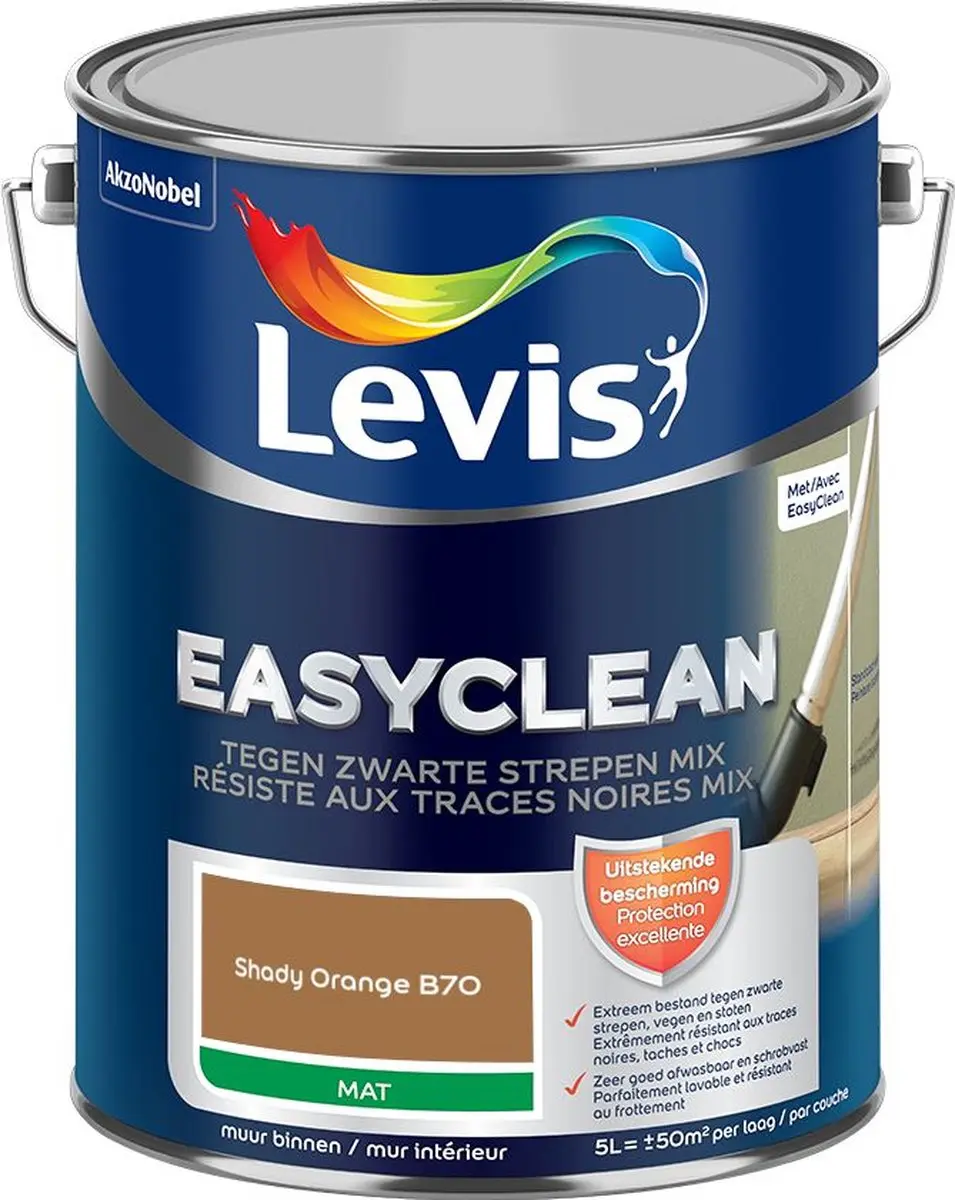 Levi's Easyclean Tegen Zwarte Strepen Mengverf 5L