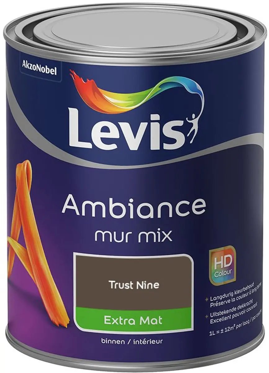 Levi's Ambiance Mur Extra Mat Mix Trust Nine Mengverf 1L